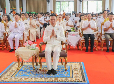 เข้าร่วมพิธีเจริญพระพุทธมนต์เฉลิมพระเกียรติถวายพระพรชัยมงคลแด่พระบาทสมเด็จพระเจ้าอยู่หัว เนื่องในโอกาสวันเฉลิมพระชนมพรรษา 6 รอบ 28 กรกฎาคม 2567 ... พารามิเตอร์รูปภาพ 1