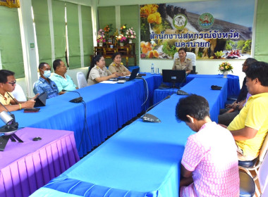 เป็นประธานการประชุมลูกจ้างประจำและพนักงานจ้างเหมาบริการ ณ ... พารามิเตอร์รูปภาพ 1