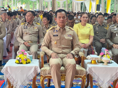 เป็นประธานในโครงการบรรพชา อุปสมบทเฉลิมพระเกียรติ ... พารามิเตอร์รูปภาพ 1