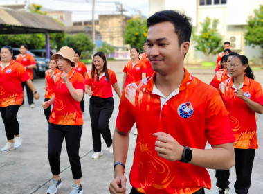 บุคลากรสำนักงานสหกรณ์จังหวัดนครนายก ร่วมเต้นแอโรบิค ... พารามิเตอร์รูปภาพ 17