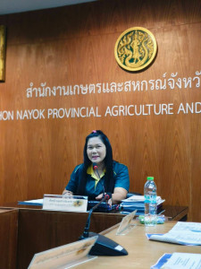นางสาวพีรชา มณีวงศ์ หัวหน้ากลุ่มสารสนเทศการเกษตร ... พารามิเตอร์รูปภาพ 1