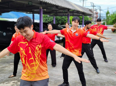 บุคลากรสำนักงานสหกรณ์จังหวัดนครนายก ร่วมเต้นแอโรบิค ... พารามิเตอร์รูปภาพ 8