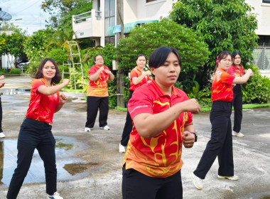 บุคลากรสำนักงานสหกรณ์จังหวัดนครนายก ร่วมเต้นแอโรบิค ... พารามิเตอร์รูปภาพ 11