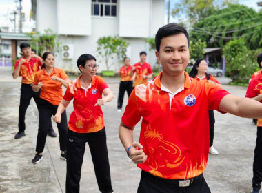 บุคลากรสำนักงานสหกรณ์จังหวัดนครนายก ร่วมเต้นแอโรบิค ... พารามิเตอร์รูปภาพ 9