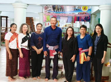 ตรวจเยี่ยมและพบปะกลุ่มสตรีสหกรณ์หัตถกรรมผ้าทอไทยพวนบ้านใหม่ ... พารามิเตอร์รูปภาพ 8
