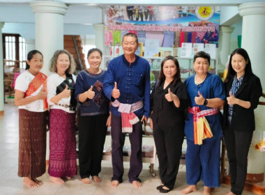 ตรวจเยี่ยมและพบปะกลุ่มสตรีสหกรณ์หัตถกรรมผ้าทอไทยพวนบ้านใหม่ ... พารามิเตอร์รูปภาพ 9