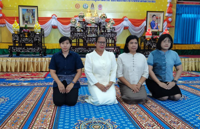 ร่วมพิธีเจริญพระพุทธมนต์ เจริญจิตตภาวนา ถวายพระพรชัยมงคลแด่ ... พารามิเตอร์รูปภาพ 1