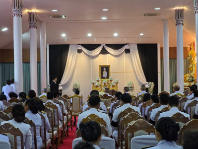 พิธีบำเพ็ญกุศลในวาระครบ ๑๕ วัน แห่งการสิ้นพระชนม์ ... พารามิเตอร์รูปภาพ 1