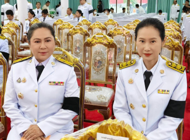 พิธีเจริญพระพุทธมนต์และทำบุญตักบาตรเพื่อถวายเป็นพระกุศลแด่ ... พารามิเตอร์รูปภาพ 4
