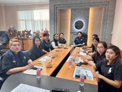 ร่วมประชุมเพื่อเตรียมจัดพิธีถวายดอกไม้จันทน์ ... พารามิเตอร์รูปภาพ 1