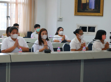 เข้าร่วมพิธีเจริญพระพุทธมนต์ถวายเป็นพระราชกุศลและถวายพระพรแด่สมเด็จพระอริยวงศาคตญาณ(อมฺพรมมหาเถร) สมเด็จพระสังฆราช สกลมหาสังฆปริณายก ... พารามิเตอร์รูปภาพ 3