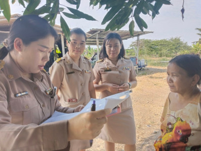 ลงพื้นที่พบปะกับสมาชิกเพื่อสอบทานความถูกต้องเกี่ยวกับทุนเรือนหุ้น เงินรับฝาก และหนี้สินของสมาชิกสหกรณ์การเกษตรปฏิรูปที่ดินบ้านนา จำกัด ... พารามิเตอร์รูปภาพ 1